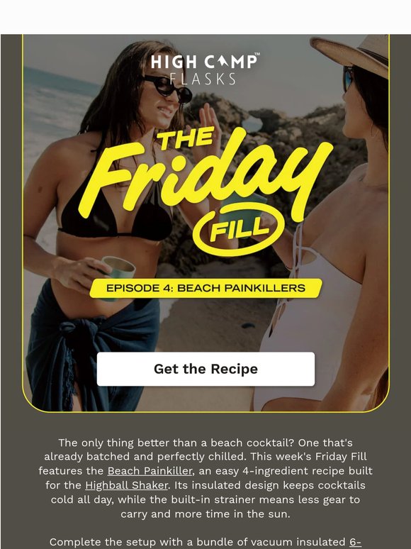 The Friday Fill, Episode 4: Beach Painkillers
