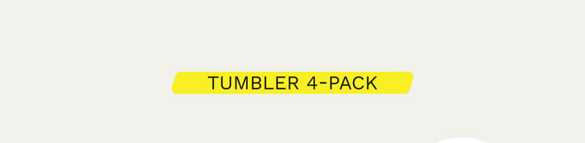 Tumbler 4-Pack Bundle