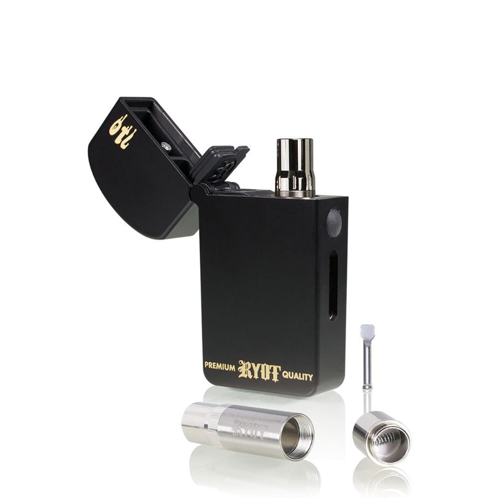 Image of RYOT Verb 710 Flip Vaporizer – Dual-Use 510 Cart & Wax Concentrate Kit