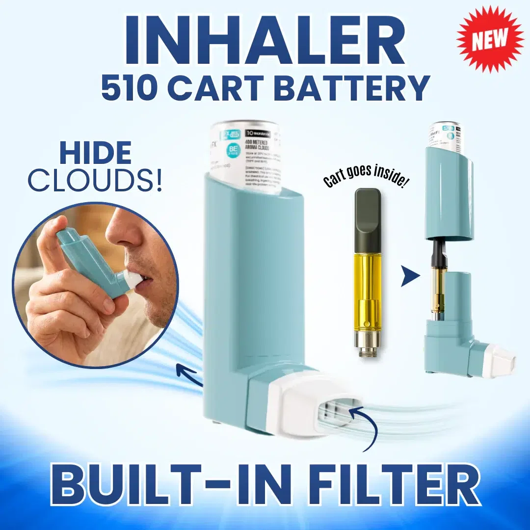 Image of Smyle Labs Inhaler 510 Cart Battery + Cloud Filters
