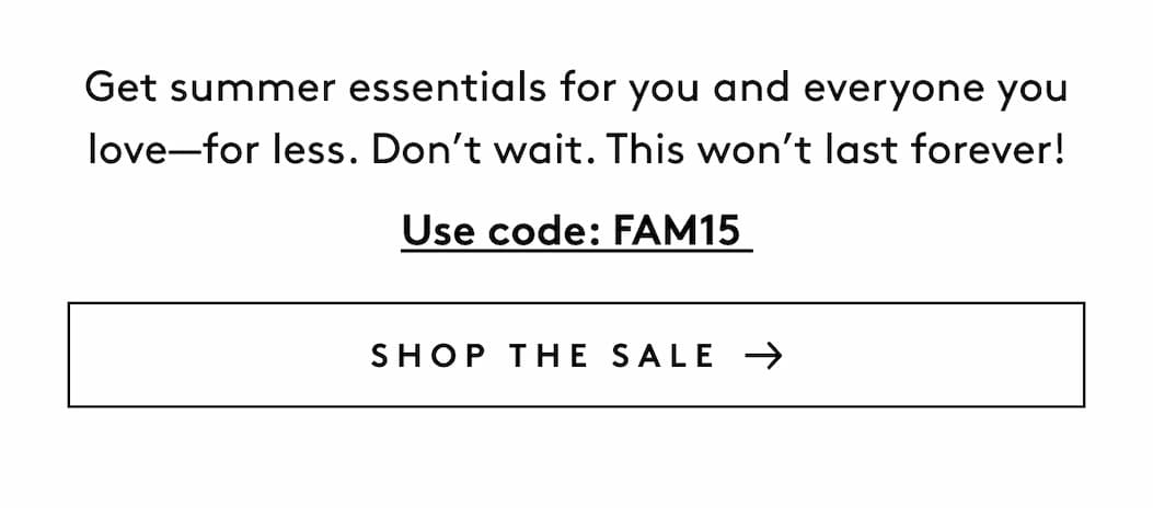 SHOP THE SALE