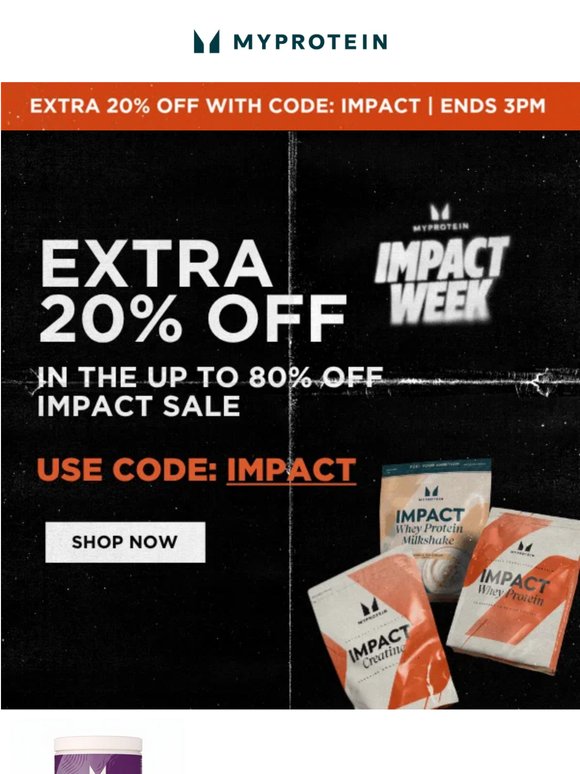 3 Hours ONLY: Extra 20% off⚡
