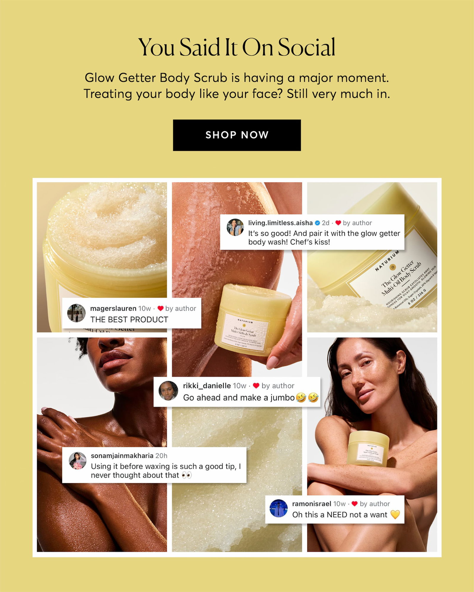 Shop The Glow Getter Body Scrub