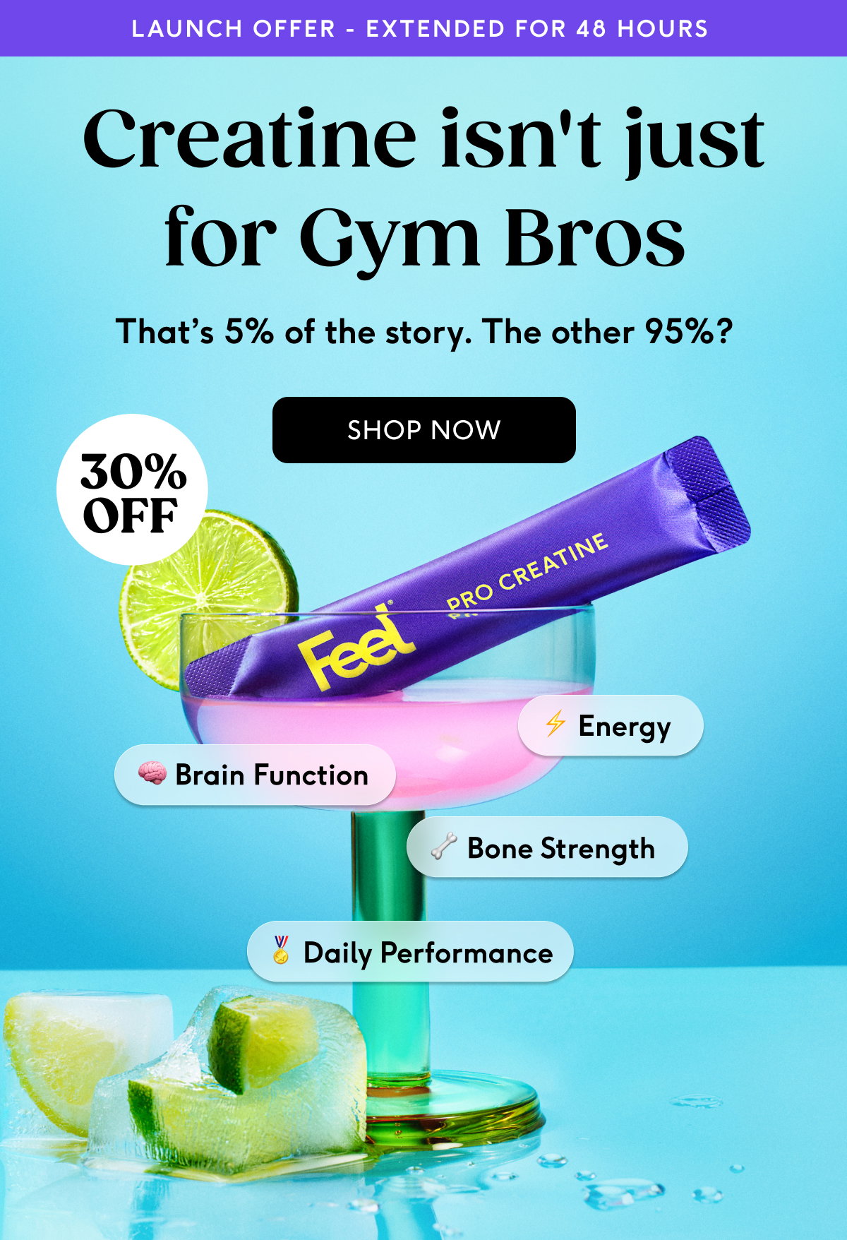 Feel Pro Creatine - Last Chance - 30% OFF
