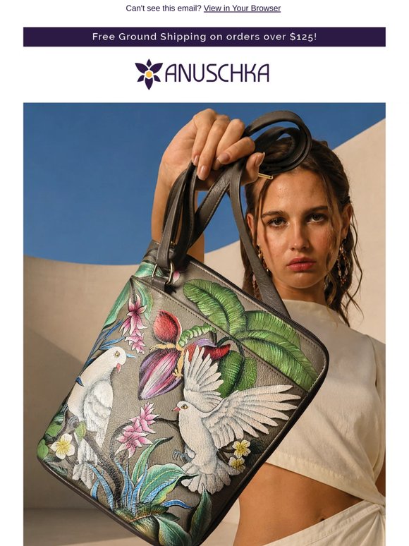 Larger Than Life: The Art of Carrying Anuschka