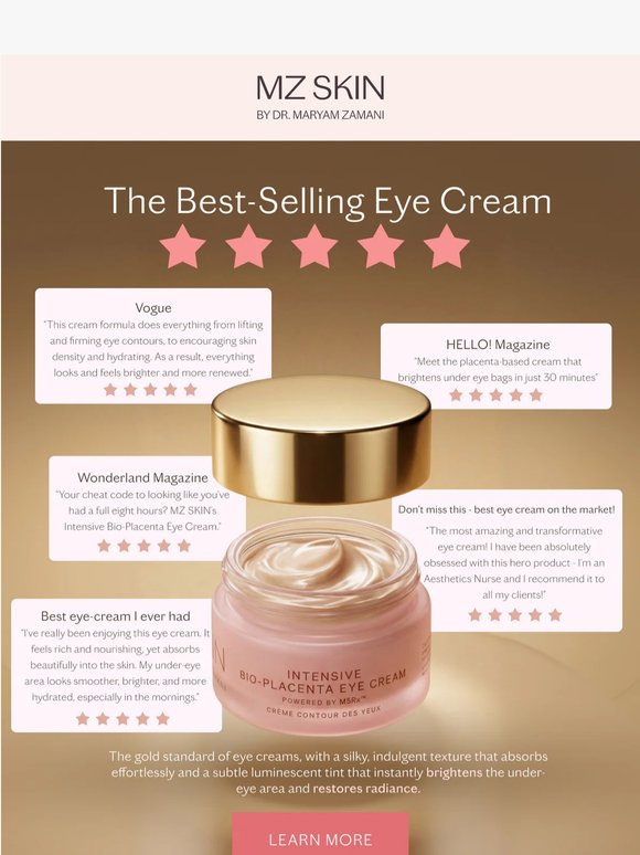 The Eye Cream Everyone Comes Back To