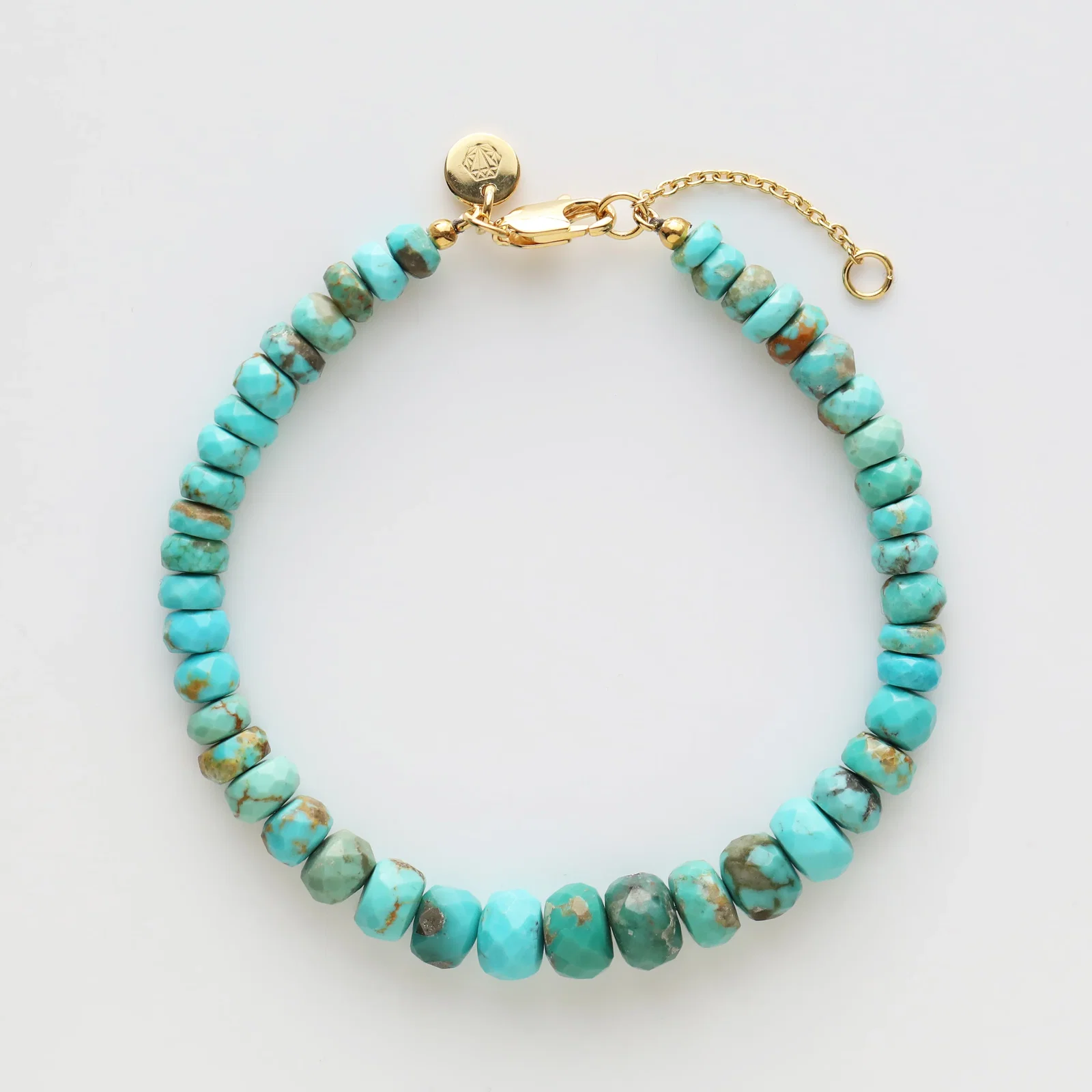 Image of Firoza Turquoise Beaded Bracelet