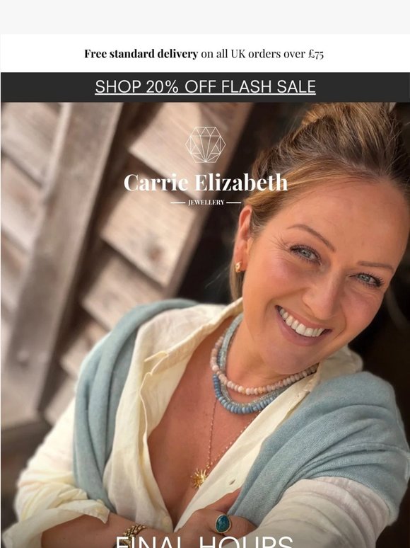 FINAL HOURS: Don’t Miss 20% Off Everything
