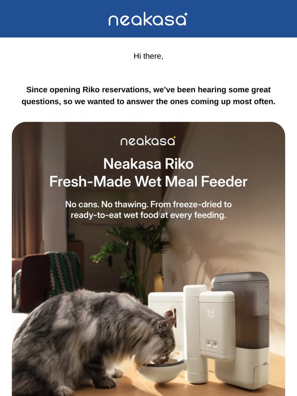 Your Riko Questions, Answered