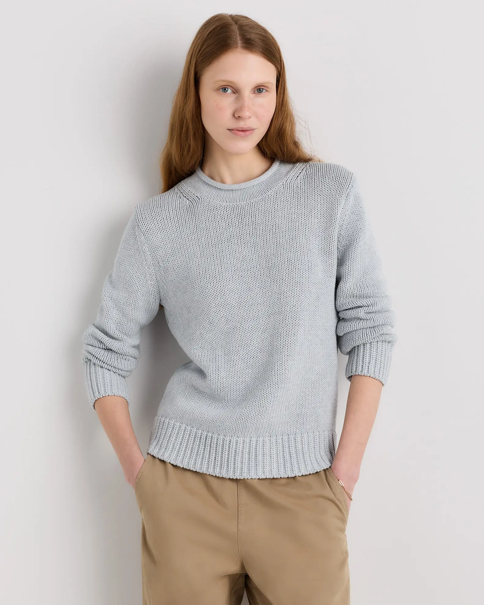 100% Organic Cotton Roll Neck Sweater