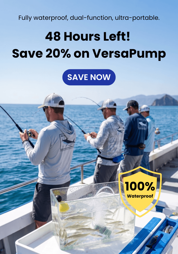 Kanama® VersaPump: 2-in-1 Waterproof Aerator & Vacuum Sealer
