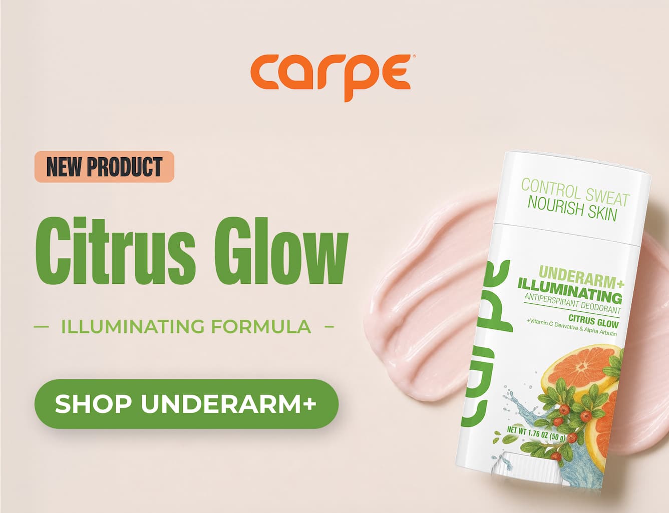 Shop Underarm+ Skincare
