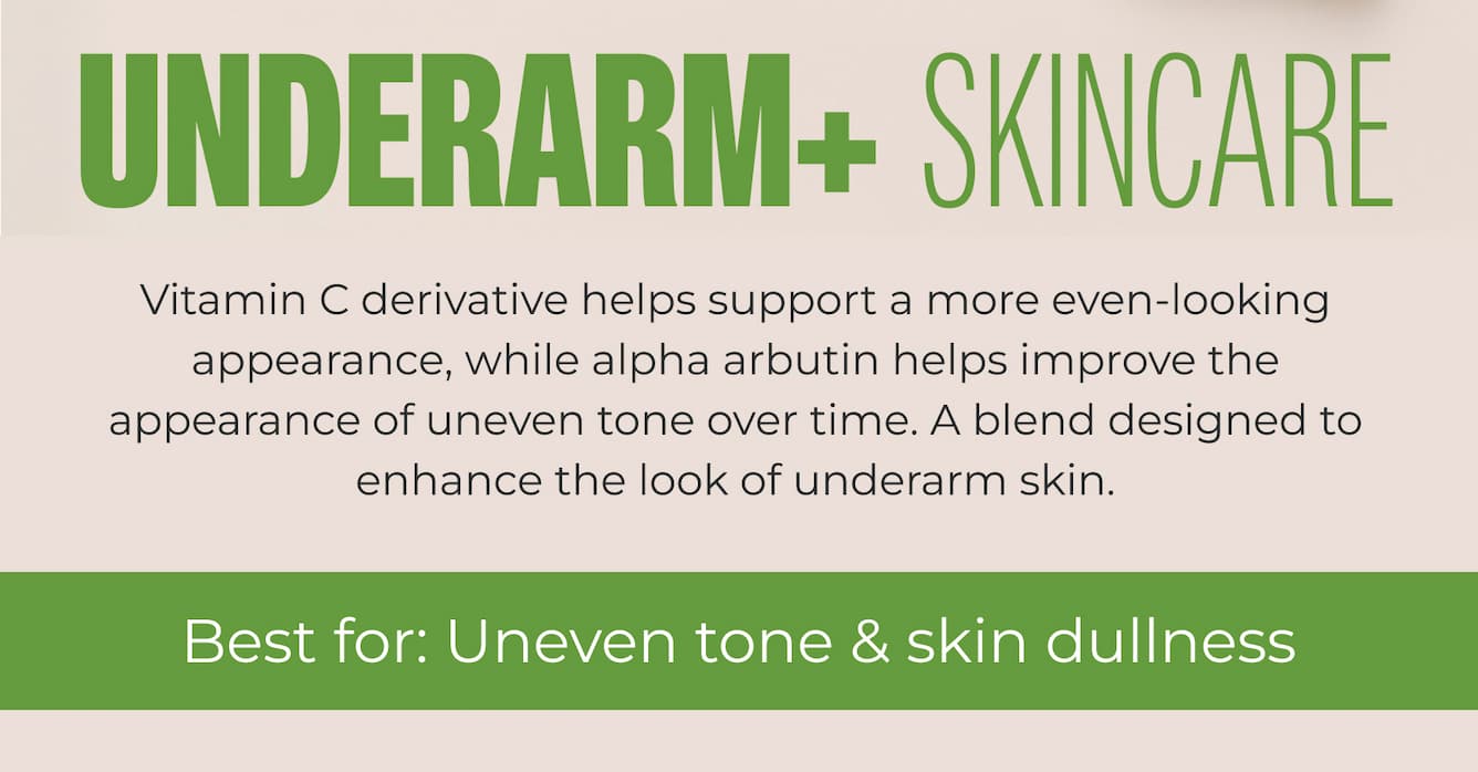 Shop Underarm+ Skincare