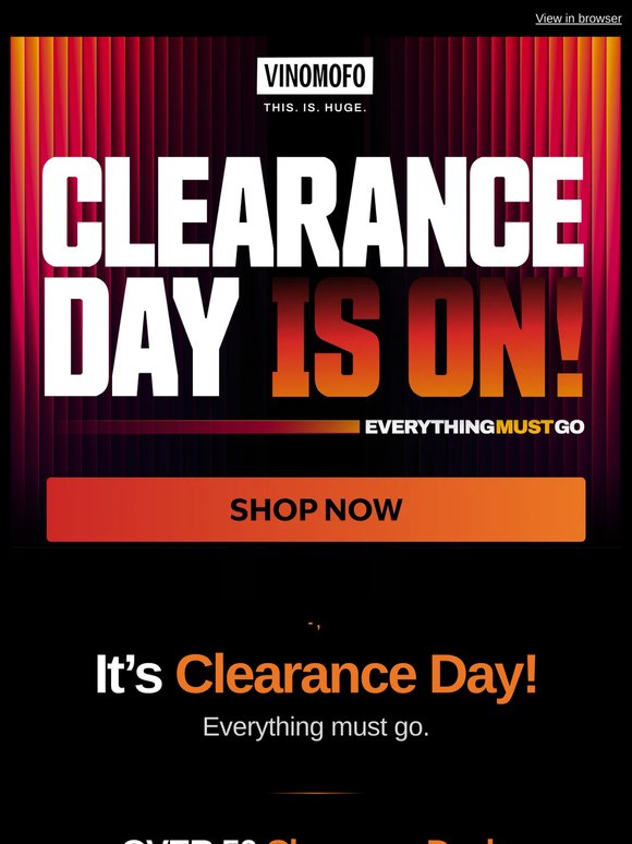 —! 🏃 NEW Clearance Deals JUST DROPPED 🎉 👑