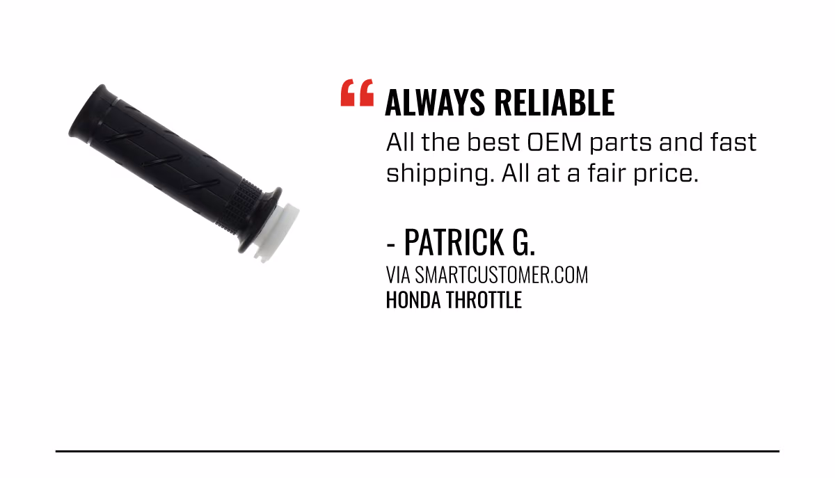 Always reliable | All the best OEM parts and fast shipping. All at a fair price.