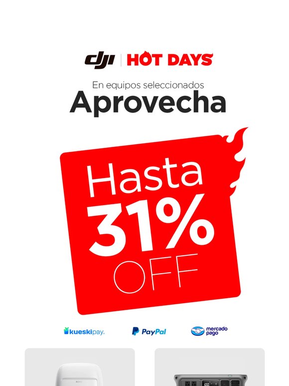 🔥 Últimos días: hasta 31% OFF