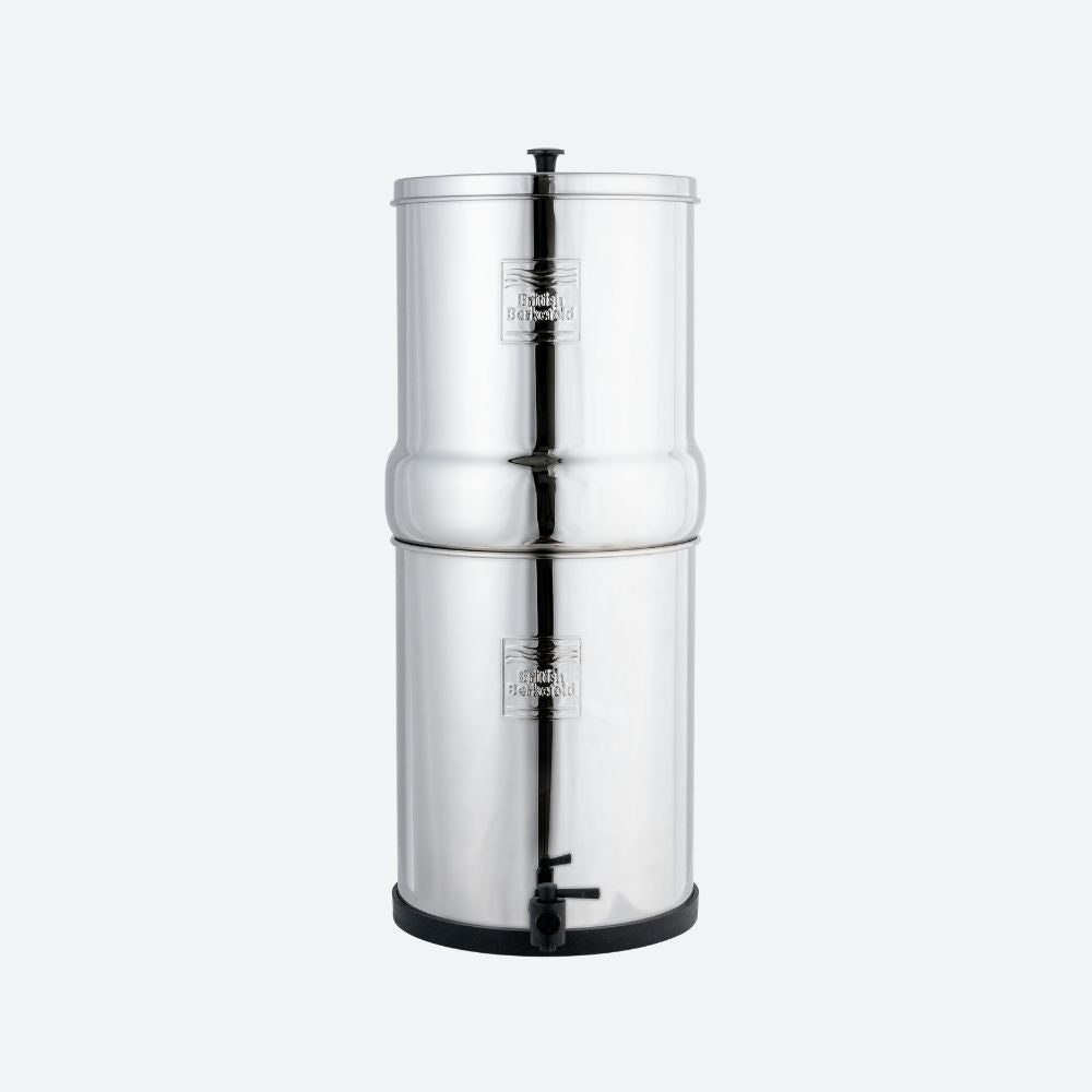 British Berkefeld® Stainless Steel Gravity System + Ultra Sterasyl Ceramic Filters