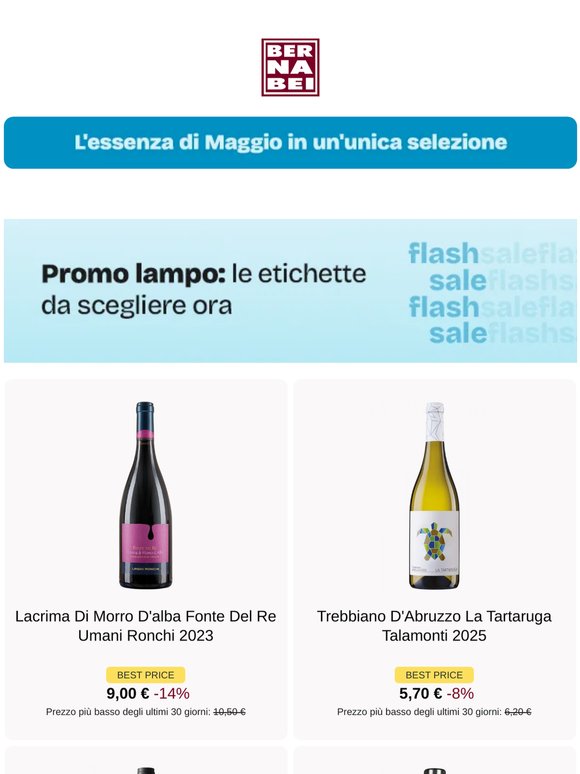 Flash Sale 🤯 fuori di testa!