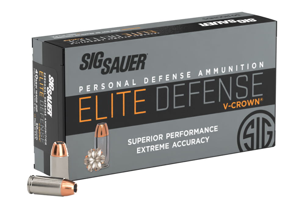 Image of 40S&W, 165GR, Elite V-Crown, JHP