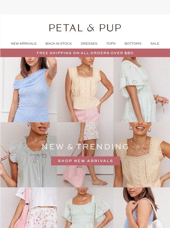 SPRING'S NEW & NEEDED