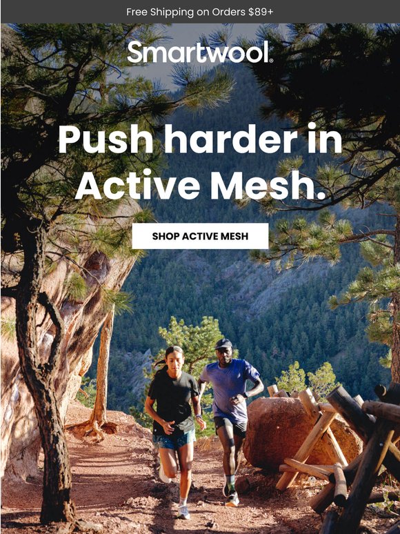 A cooler training sesh starts with Active Mesh