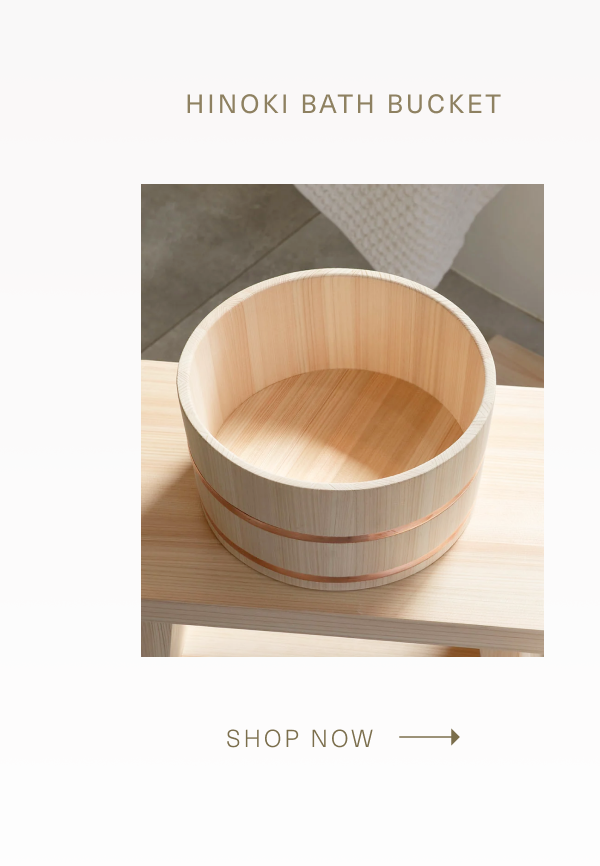 Jinen Hinoki Bath Bucket