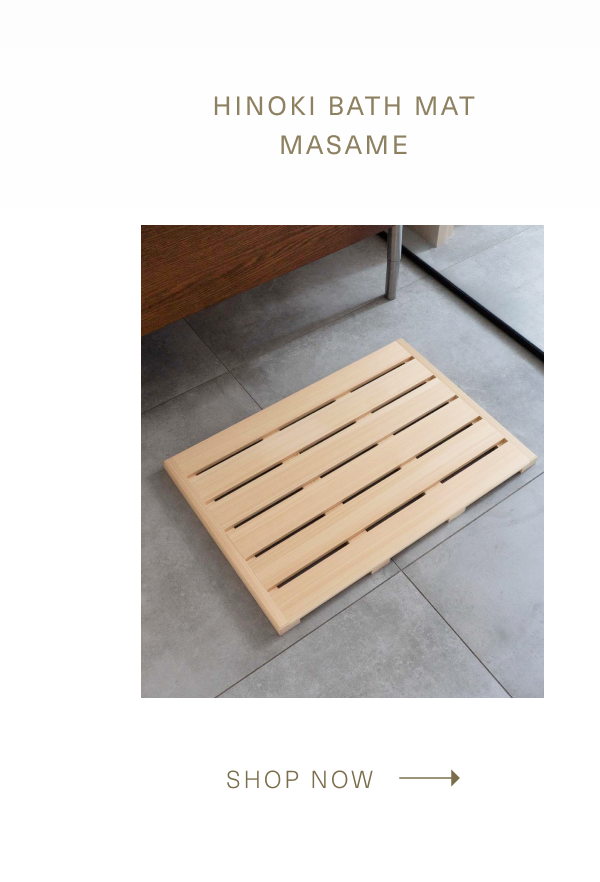 Jinen Hinoki Bath Mat - Masame