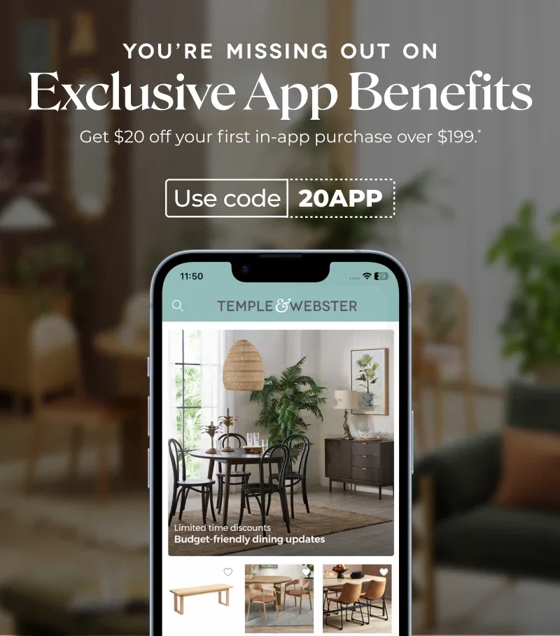 Use code 20APP for $20 off your first in app purchase*