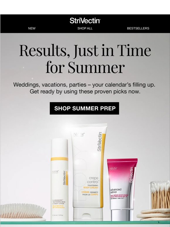 Visible Results, Just in Time for Summer