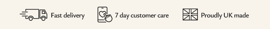 Fast delivery | No-hassle returns | Happiness guarantee