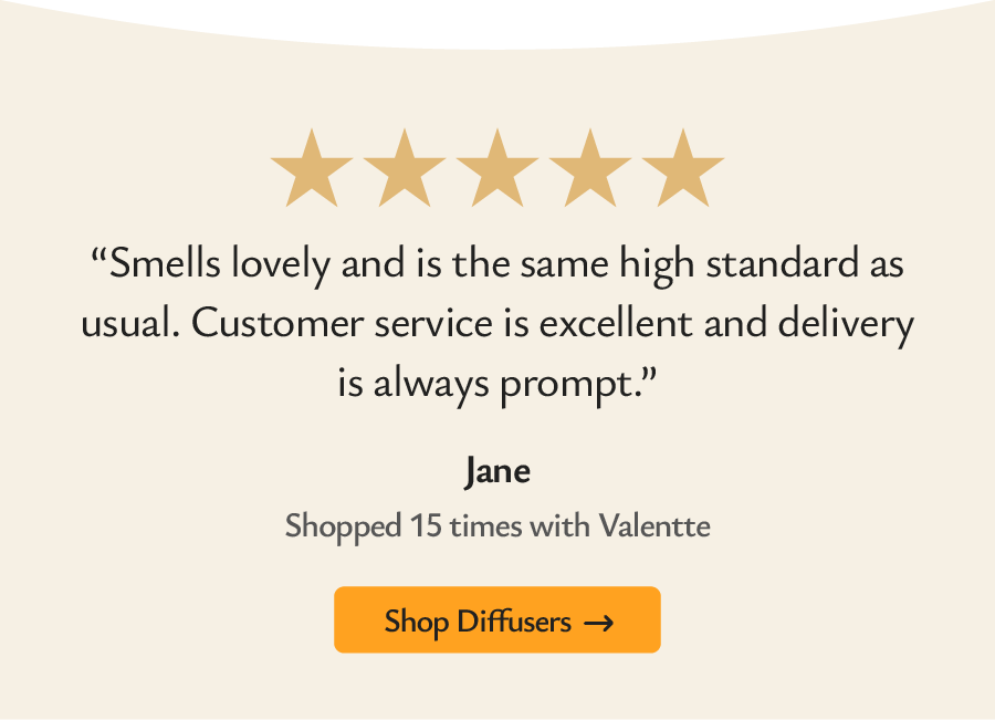 Customer has shopped 15 times with Valentte 