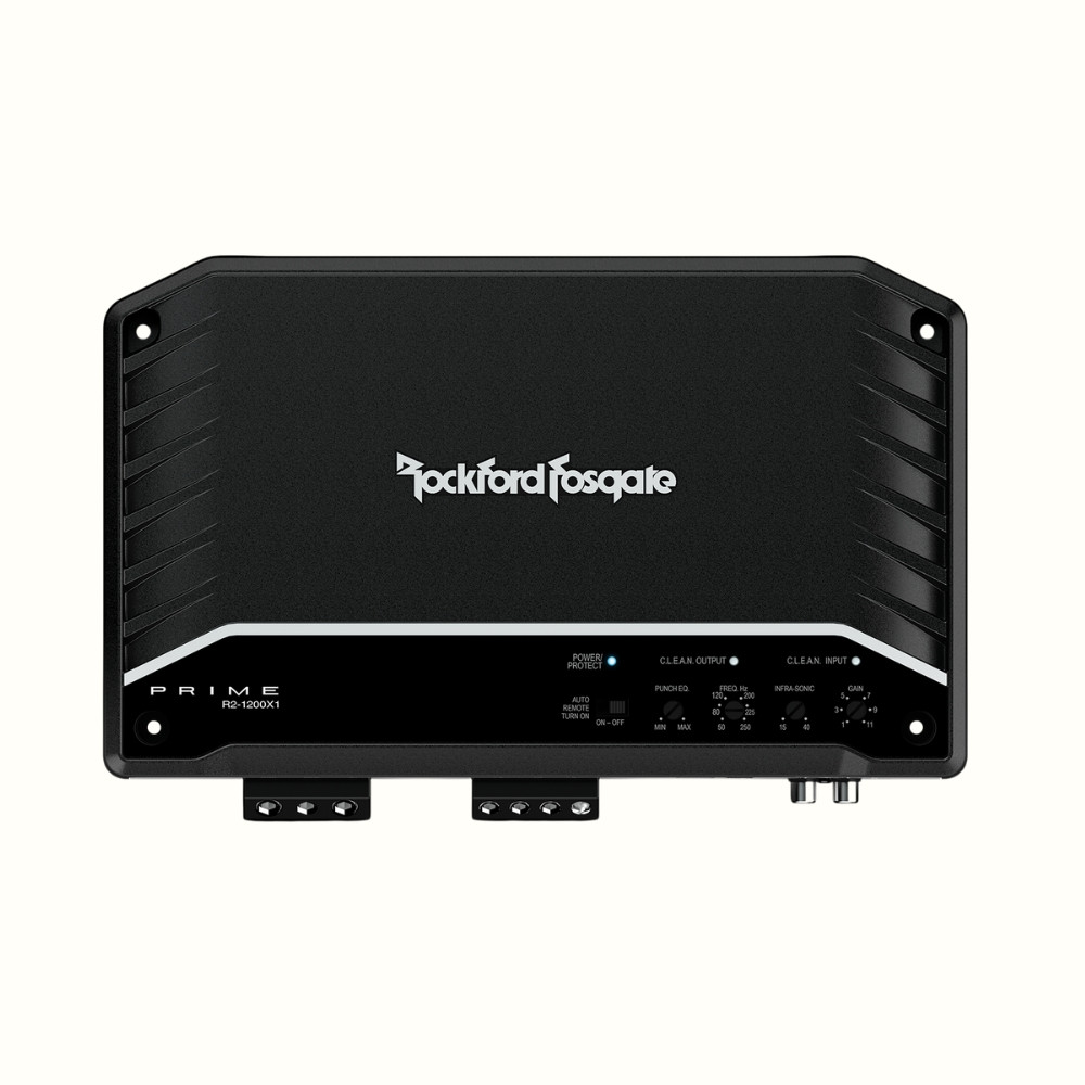 Image of Rockford Fosgate R2-1200X1 Prime Series 1,200W RMS Mono Subwoofer Amplifier