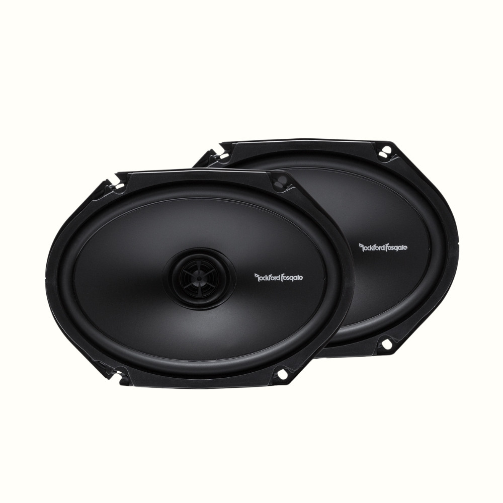 Image of Rockford Fosgate R168X2 110 Watt 6" x 8" 2-Way Coaxial Car Audio Speakers 6"x8"