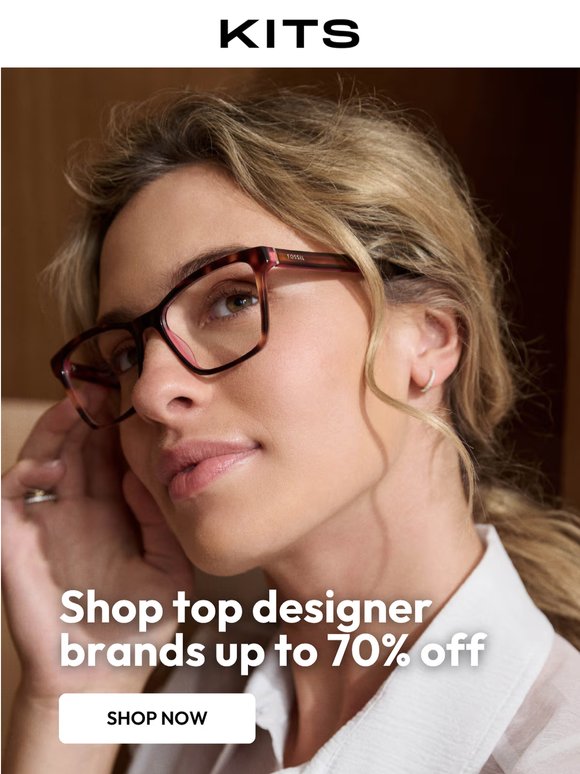 Up to 70% off Versace, Carrera, Fossil & more ✨