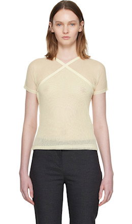 Off-White Olimpia Mesh T-shirt - Paloma Wool