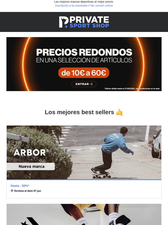 ⭕ Precios redondos de 10€ a 60€