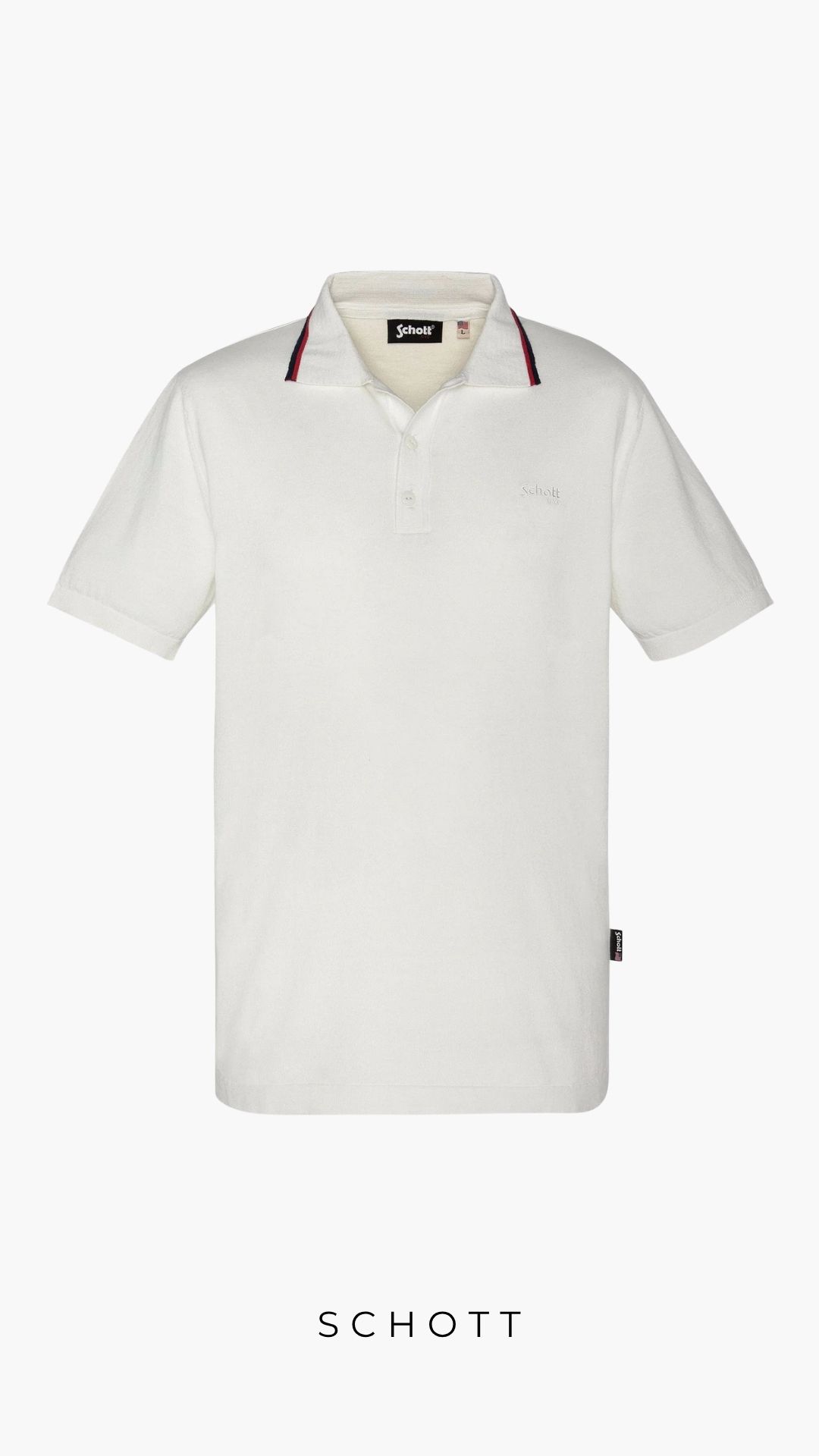 Polo PSCAMRON blanc