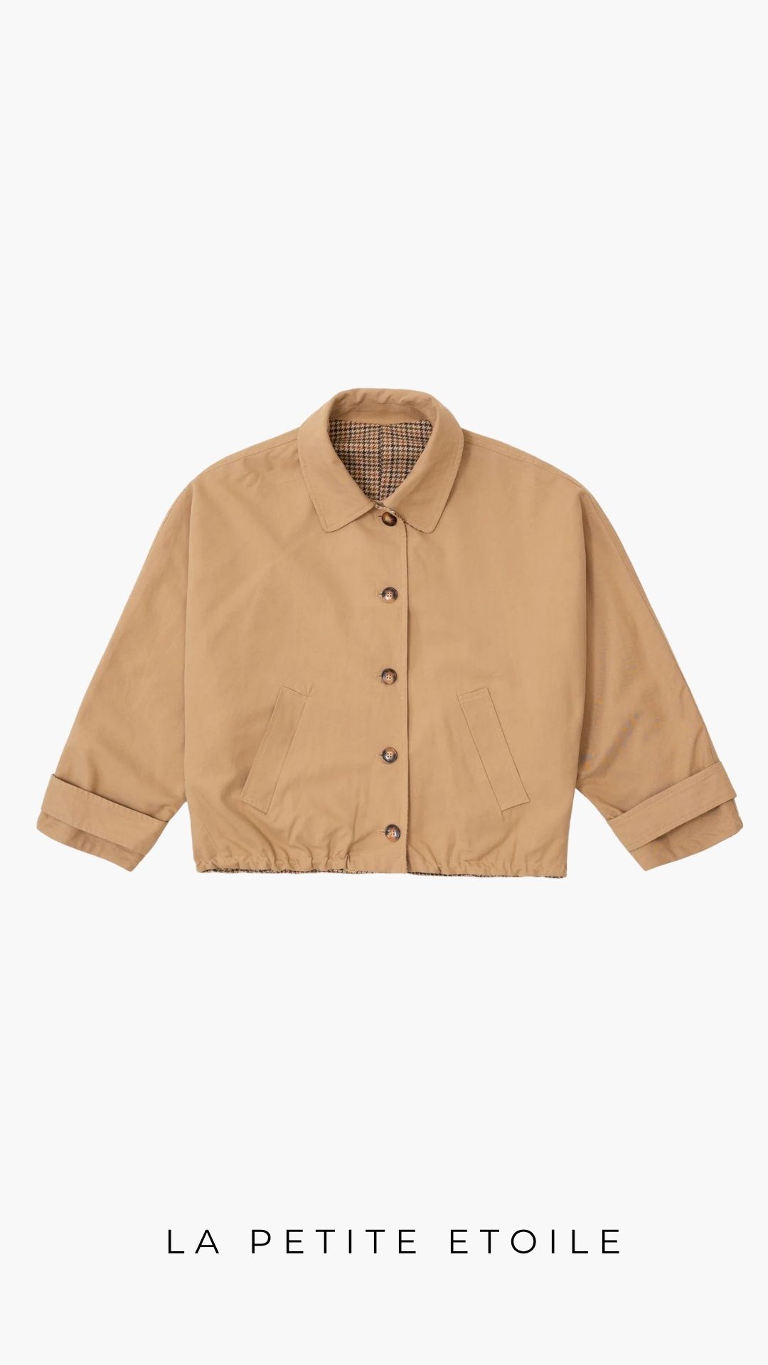 Veste réversible Nerea camel