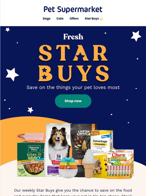 More of what they love in Star Buys