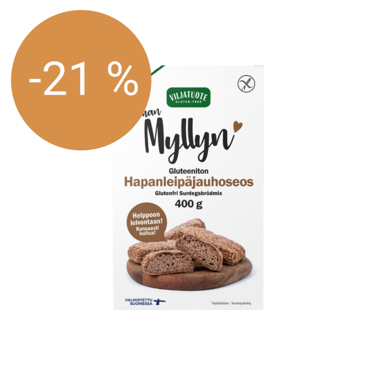 Image of Virtasalmen Viljatuote, Gluteeniton hapanleipäjauhoseos 400g