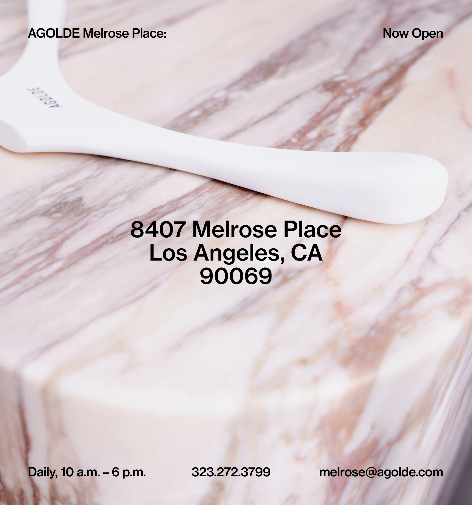 AGOLDE Melrose Place: Now Open
