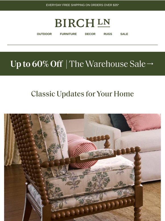 N E W ✨ Classic accent chairs