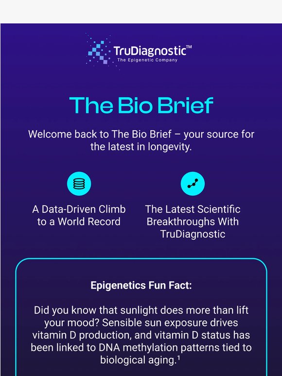 May Bio Brief: a world record, decoded