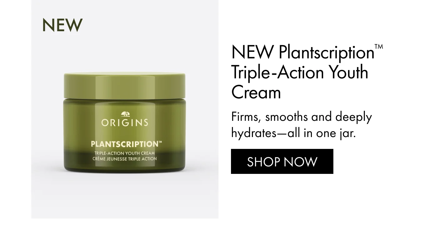 NEW Plantscription™ Triple-Action Youth Cream | Firms, smooths and deeply hydrates—all in one jar. | SHOP NOW