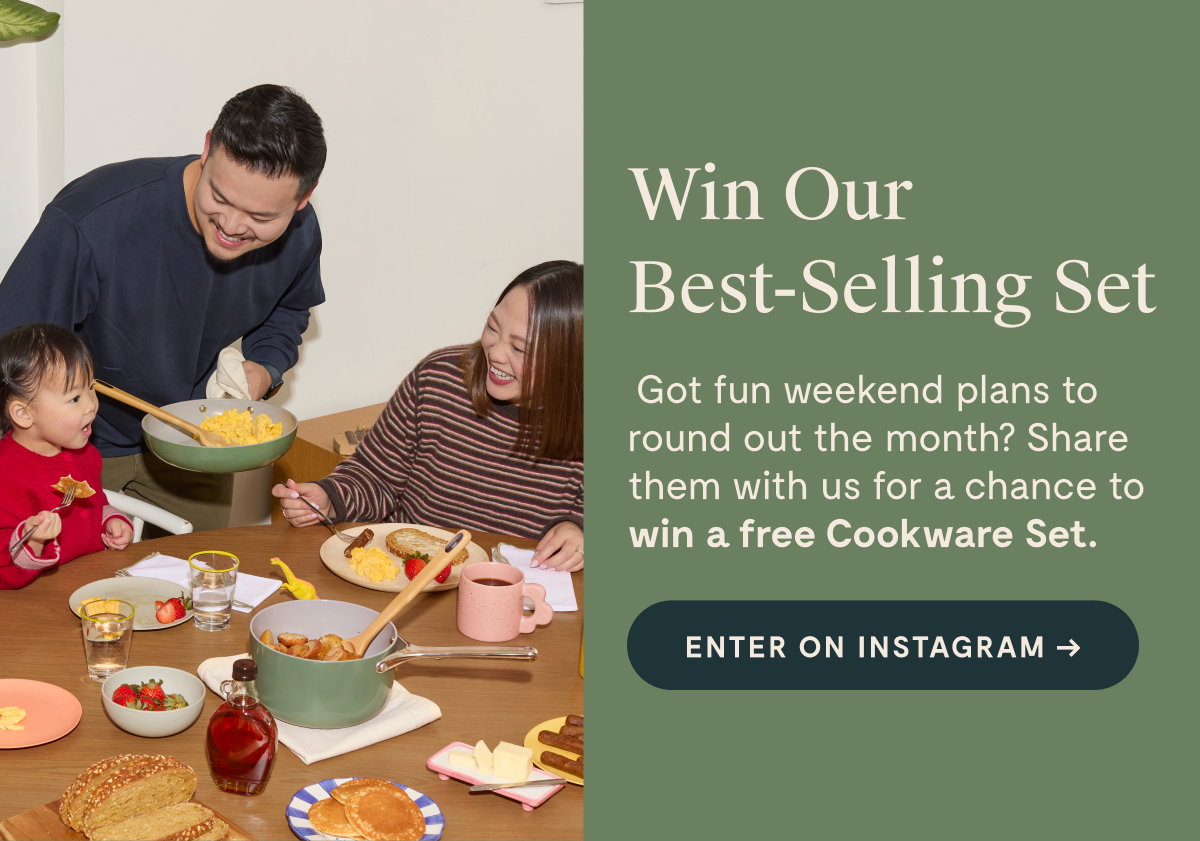 Win Our Best-Selling Set | Enter on Instagram
