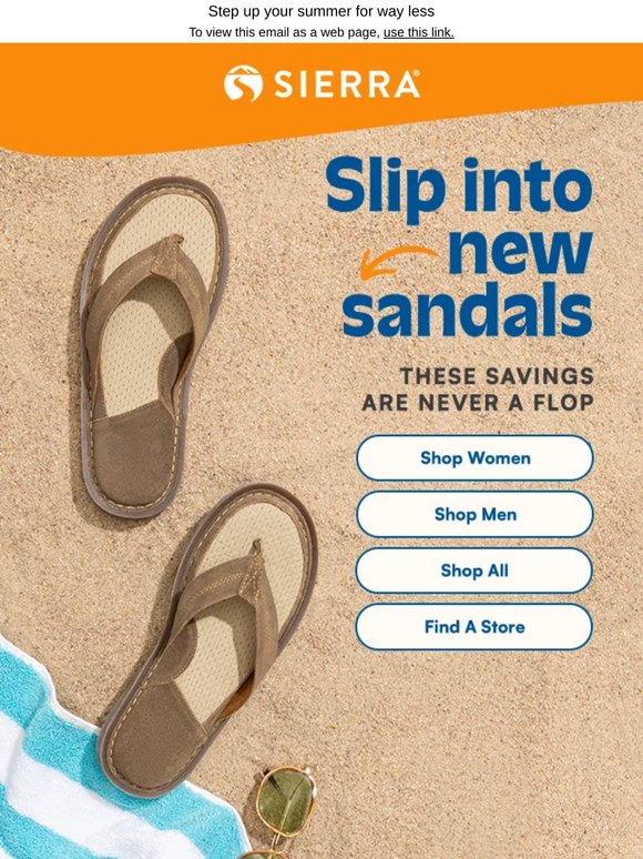 Sandals & savings 😌 what could be better?