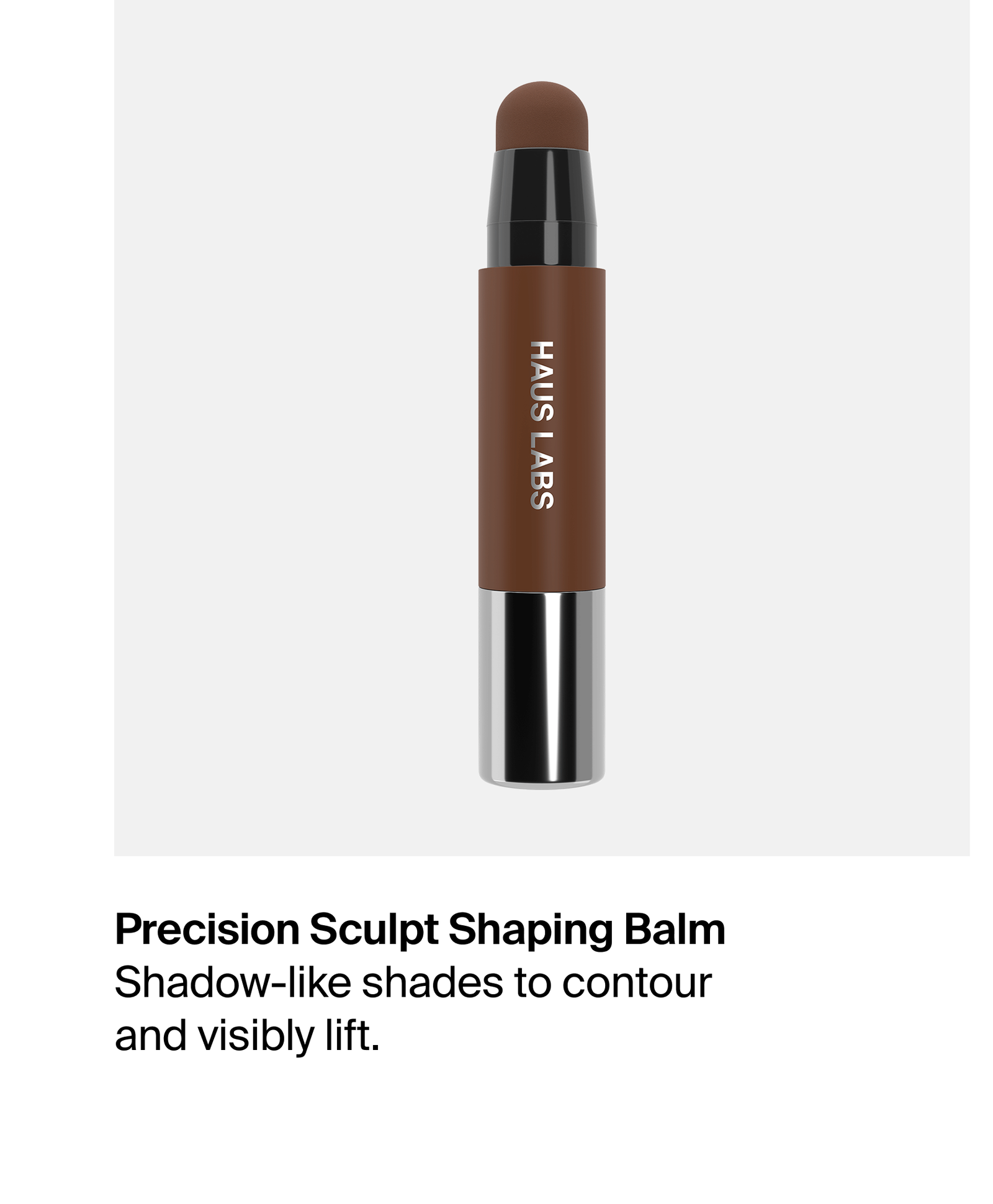 Precision Sculpt Shaping Balm: Shadow-like shades to contour and visibly lift.