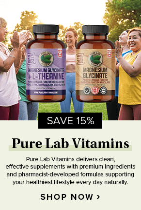 Save 15% on Pure Lab Vitamins