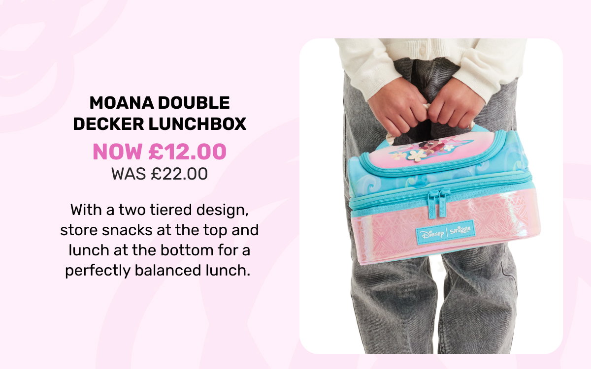 Moana Double Decker Lunchbox