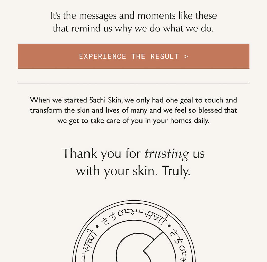 Experience the Result